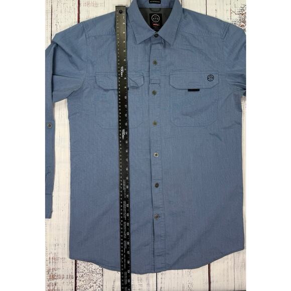 Wrangler All Terrain Gear Button Down Shirt Mens Size S Long Sleeve Regular Fit - Picture 5 of 6